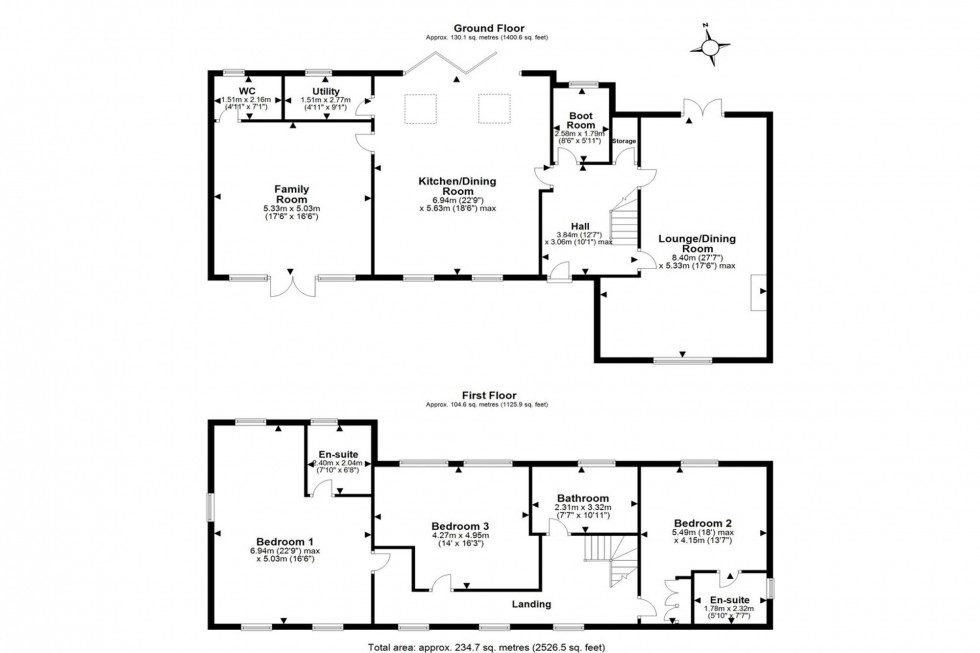 Floorplan for Main Street, Halton, WA7