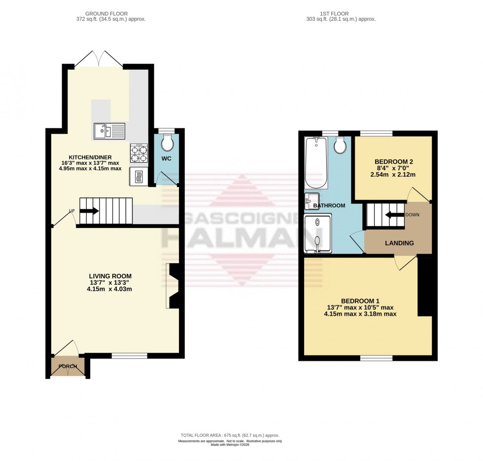 Floorplan for Manchester Road, Tintwistle, SK13