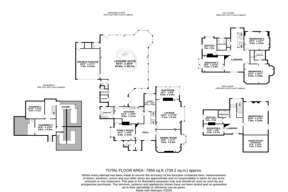 Floorplan for Park Road, Hale, WA15