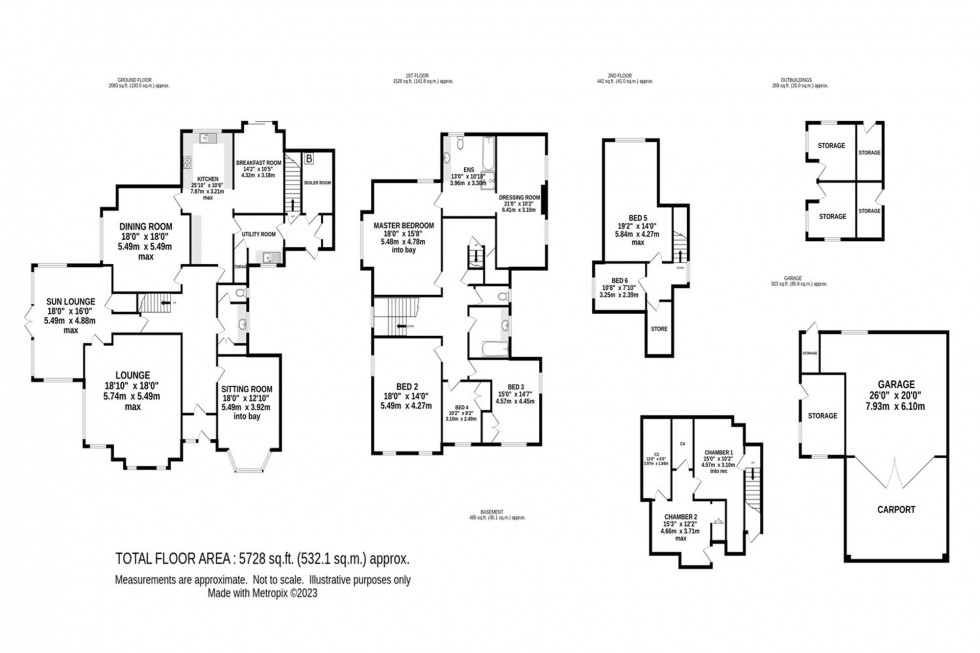 Floorplan for Hill Top, Hale, WA15
