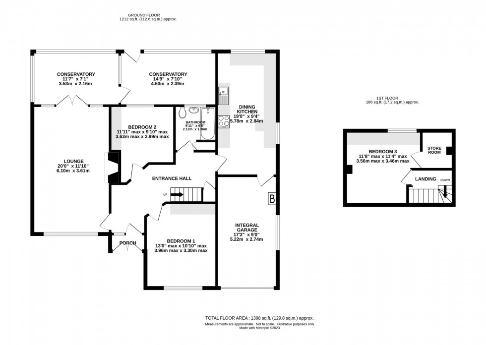 Floorplan for Ravenwood Drive, Hale Barns, WA15