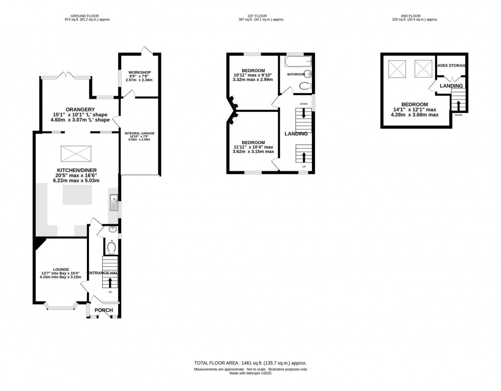 Floorplan for Middlewich Road, Holmes Chapel, CW4