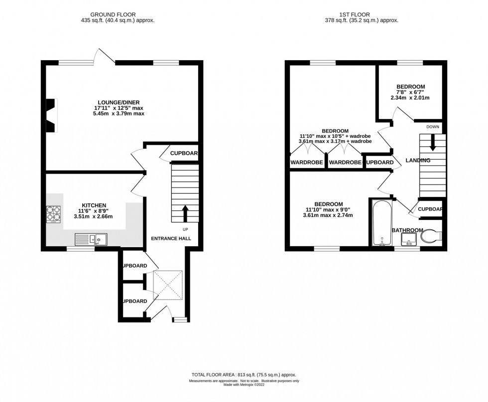Floorplan for Crofters Court, Holmes Chapel, CW4