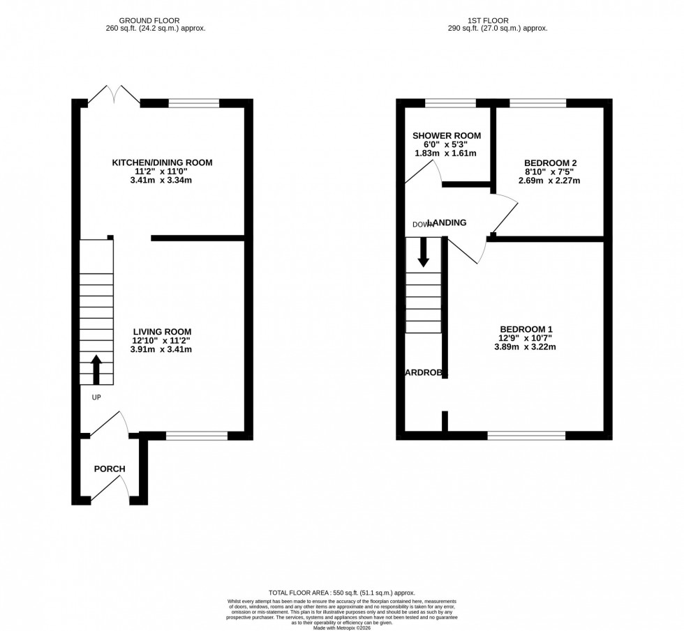 Floorplan for Clumber Road, Poynton, SK12