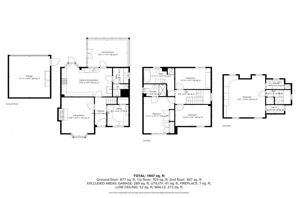Floorplan for Lady Acre Close, Lymm, WA13