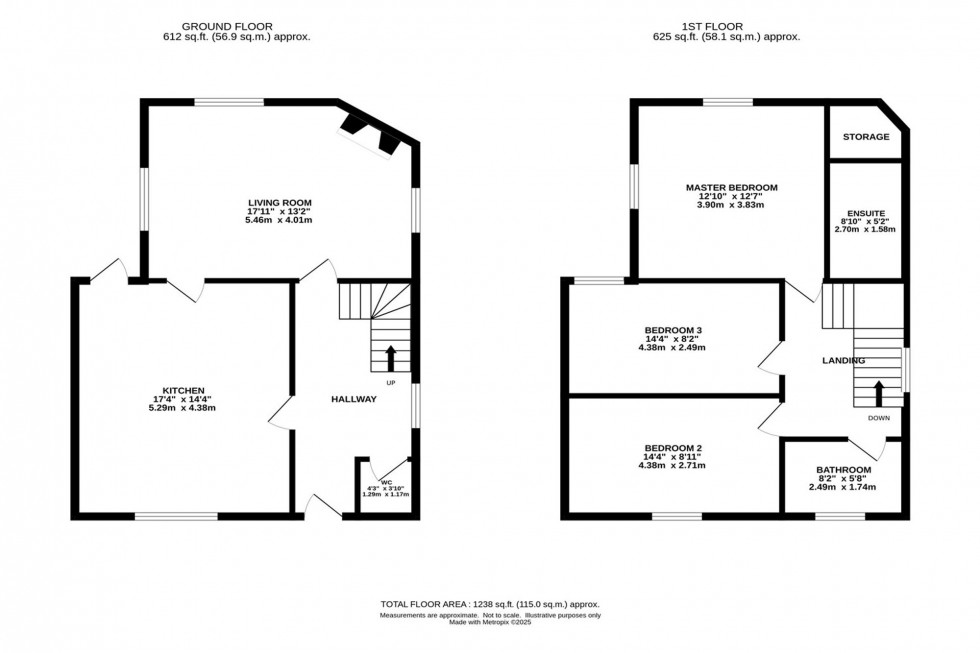 Floorplan for Ridge Hill, Sutton, SK11