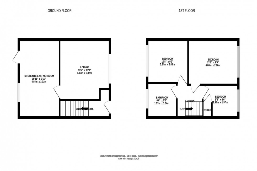 Floorplan for Abbey Road, Macclesfield, SK10