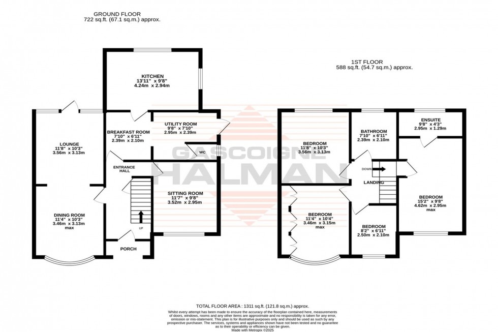 Floorplan for Elton Road, Sale, M33