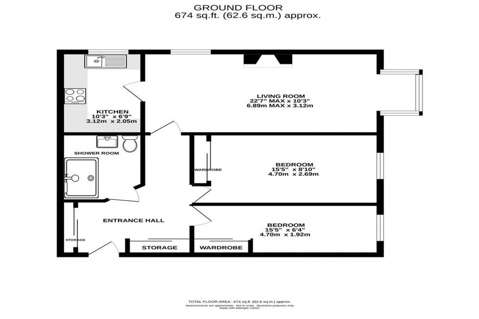 Floorplan for Tabley Road, Oakwood Tabley Road, WA16