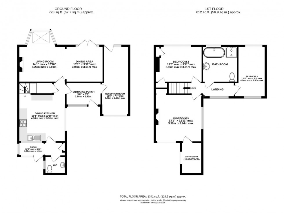 Floorplan for Hall Bank South, Mobberley, WA16