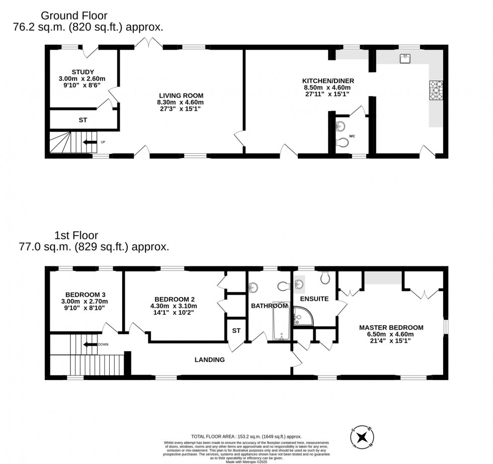 Floorplan for Beauty Bank, Whitegate, CW8