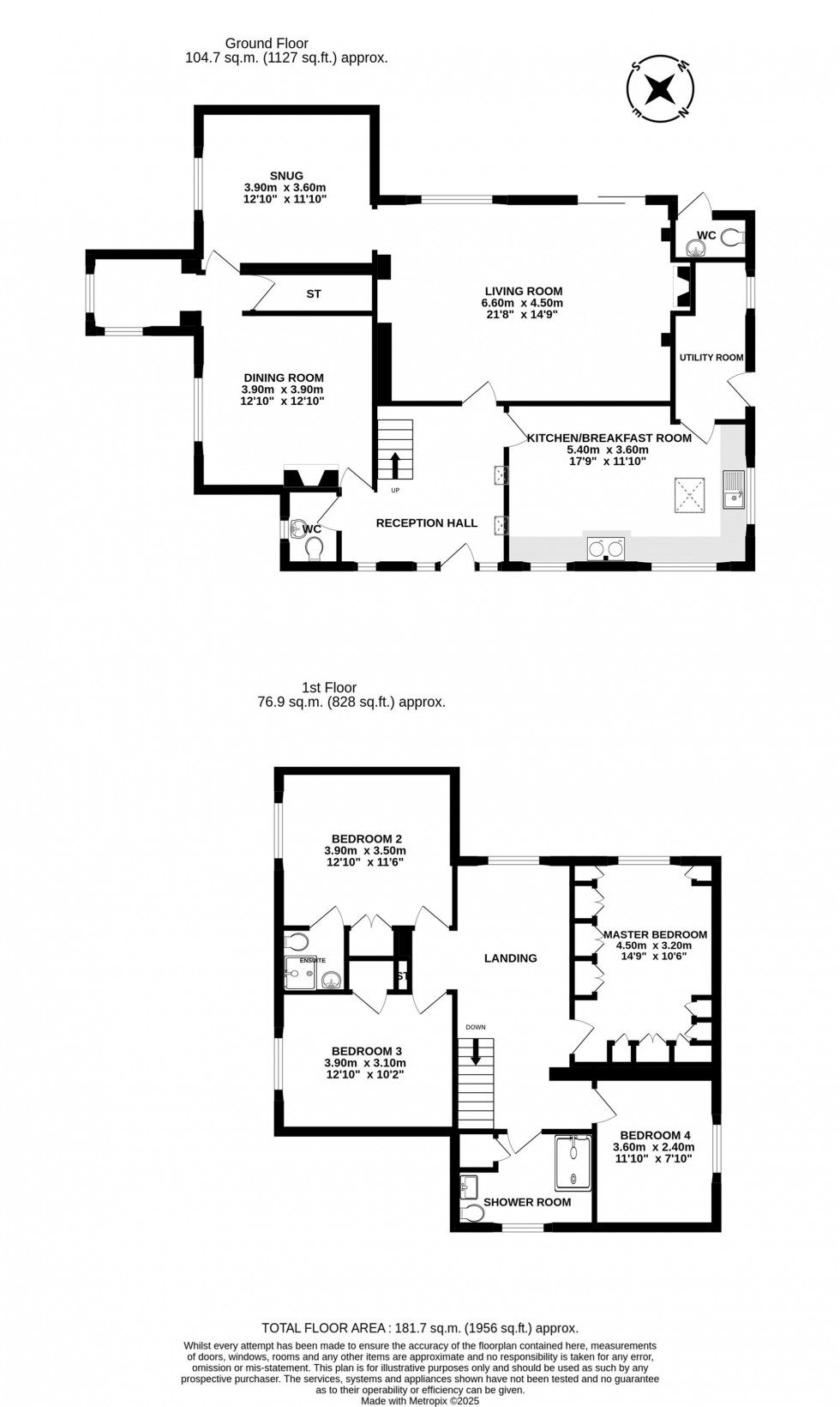 Floorplan for Beauty Bank, Whitegate, CW8