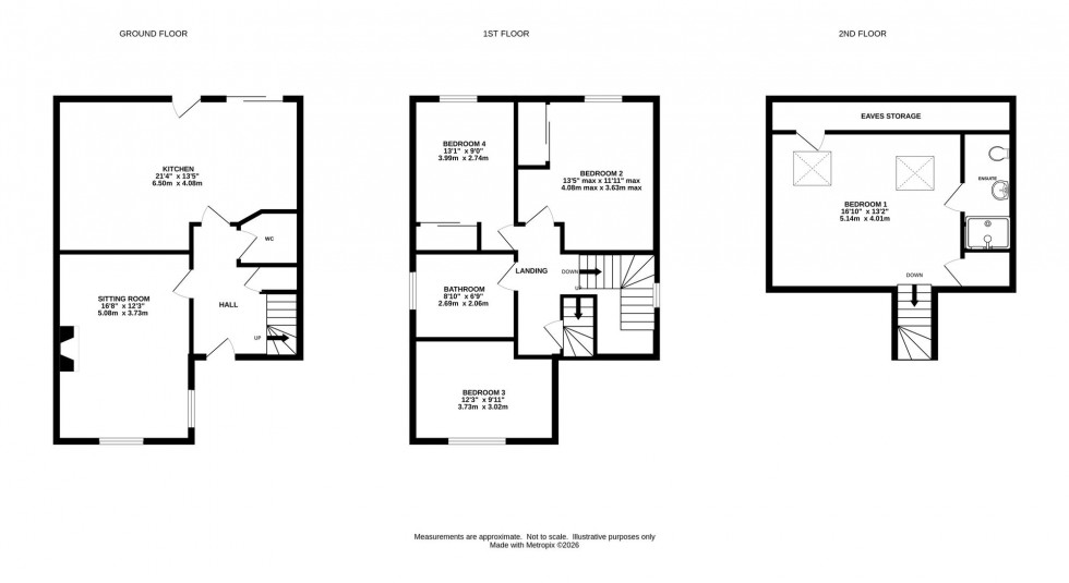 Floorplan for Lower Lane, Chinley, SK23