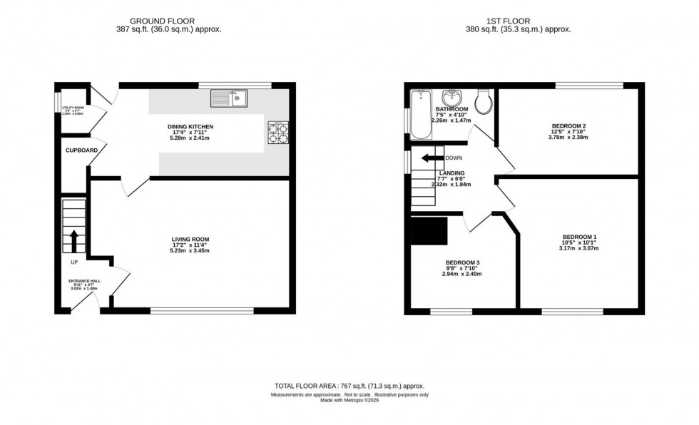 Floorplan for Elmstead Avenue, Withington, M20