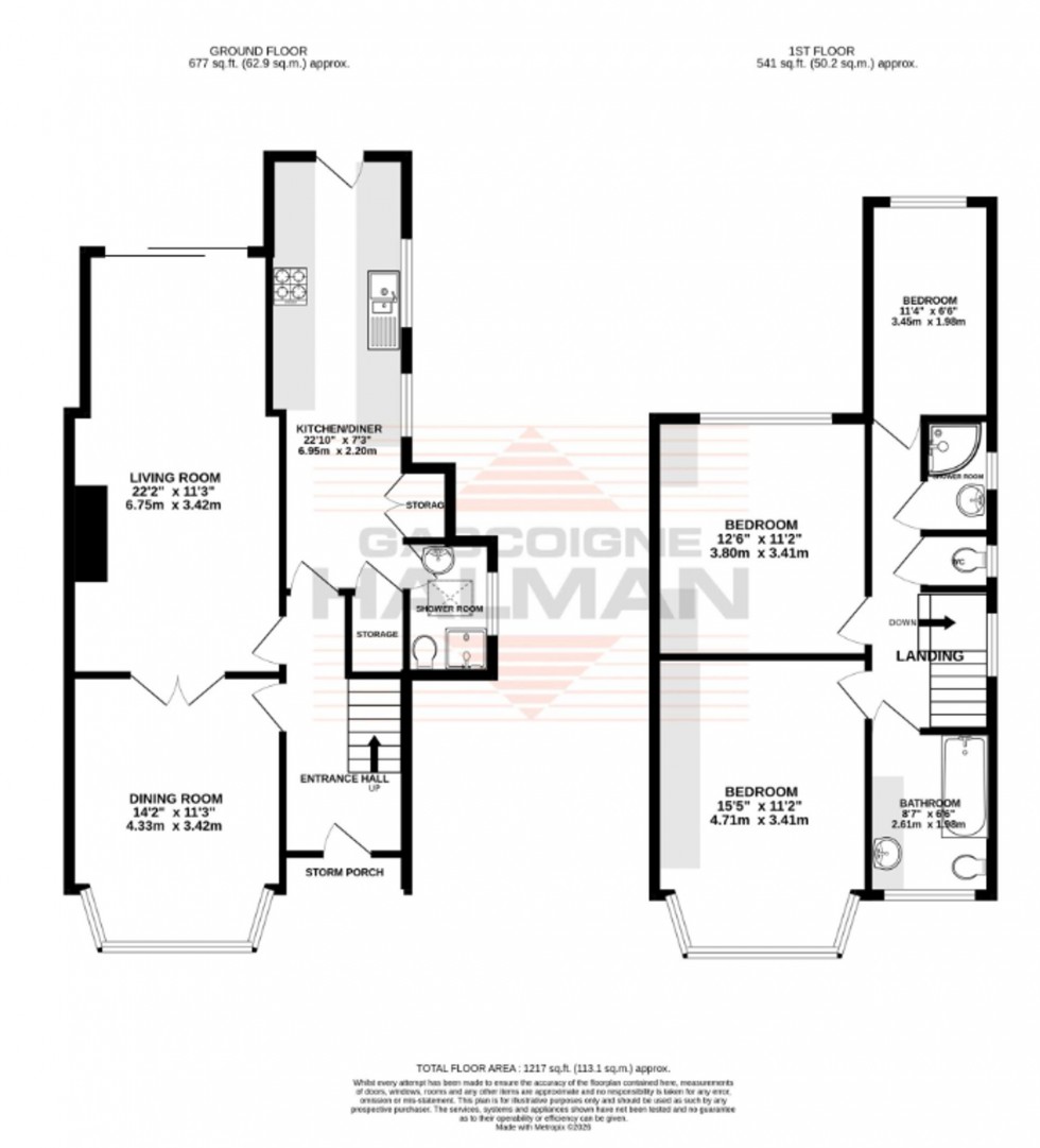 Floorplan for Walton Road, Sale, M33