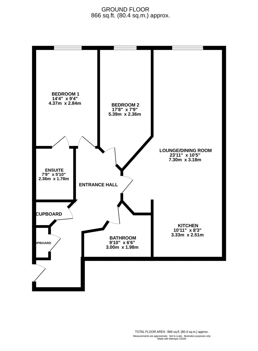 Floorplan for London Road, Alderley Edge, SK9
