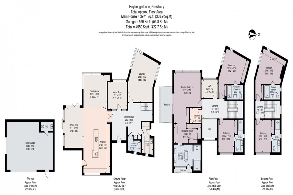 Floorplan for Heybridge Lane, Prestbury, SK10