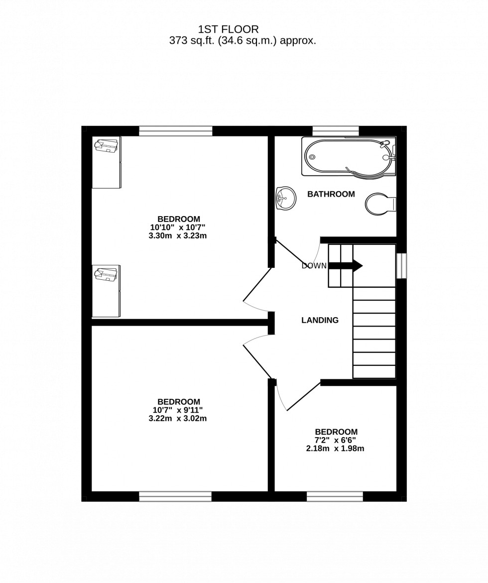 Floorplan for Holmfield, Buxton, SK17