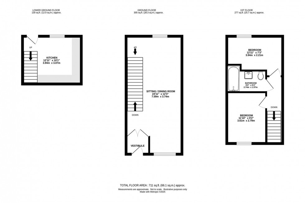 Floorplan for Bridgemont, Whaley Bridge, SK23