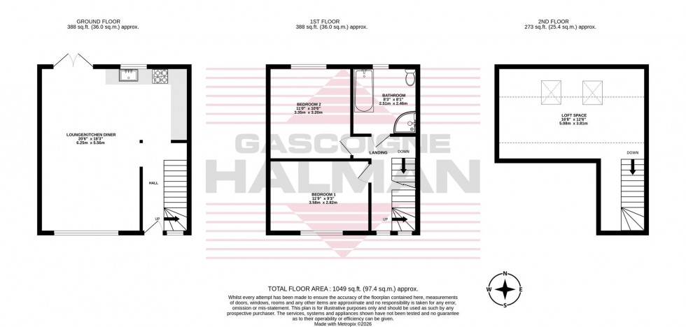 Floorplan for Colwyn Road, Cheadle Hulme, SK8