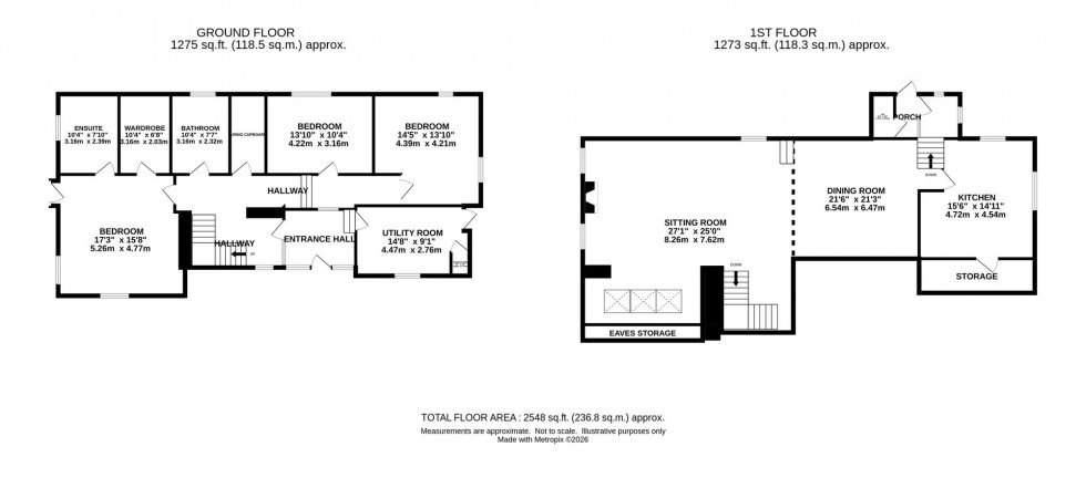 Floorplan for Briargrove Road, Birch Vale, SK22