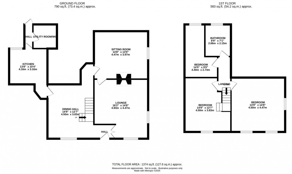 Floorplan for Market Place, Compstall, SK6