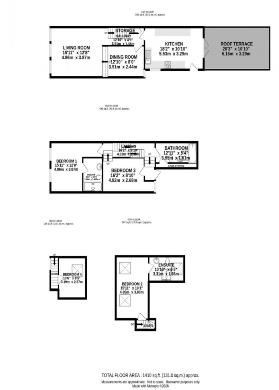 Floorplan for Wilmslow Road, Didsbury, M20