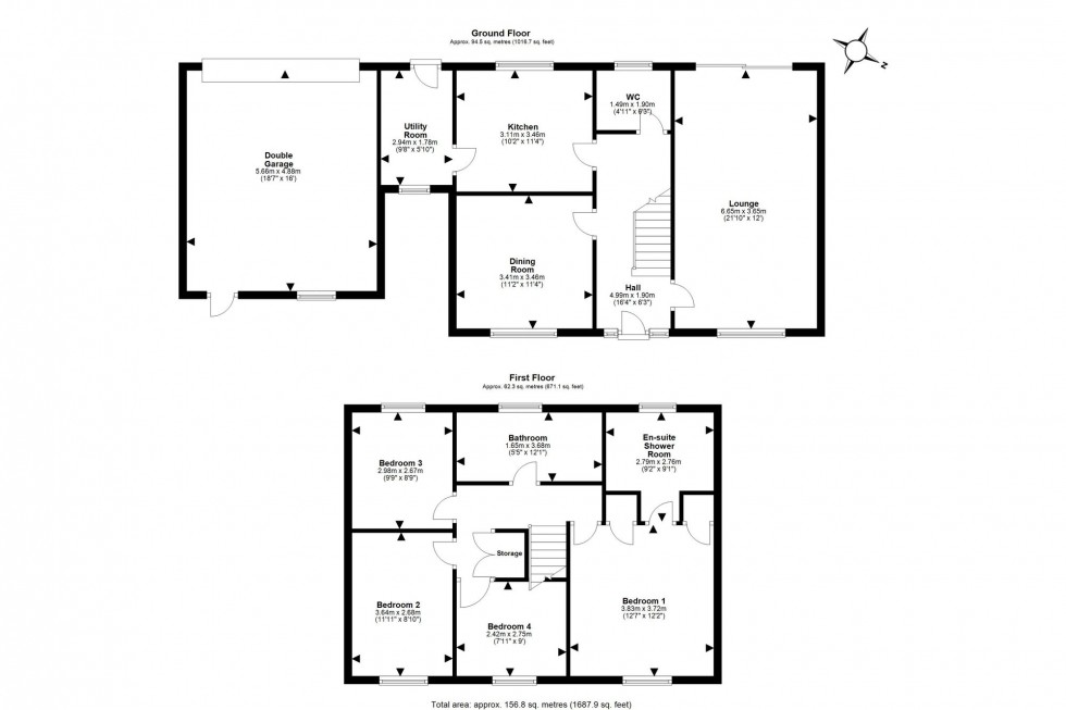 Floorplan for Red Lane, Frodsham, WA6