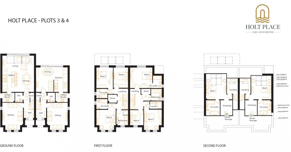 Floorplan for Westgate, Sale, M33