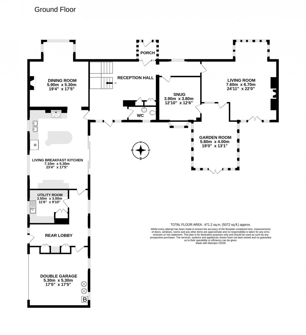 Floorplan for Moss Lane, Manley, WA6