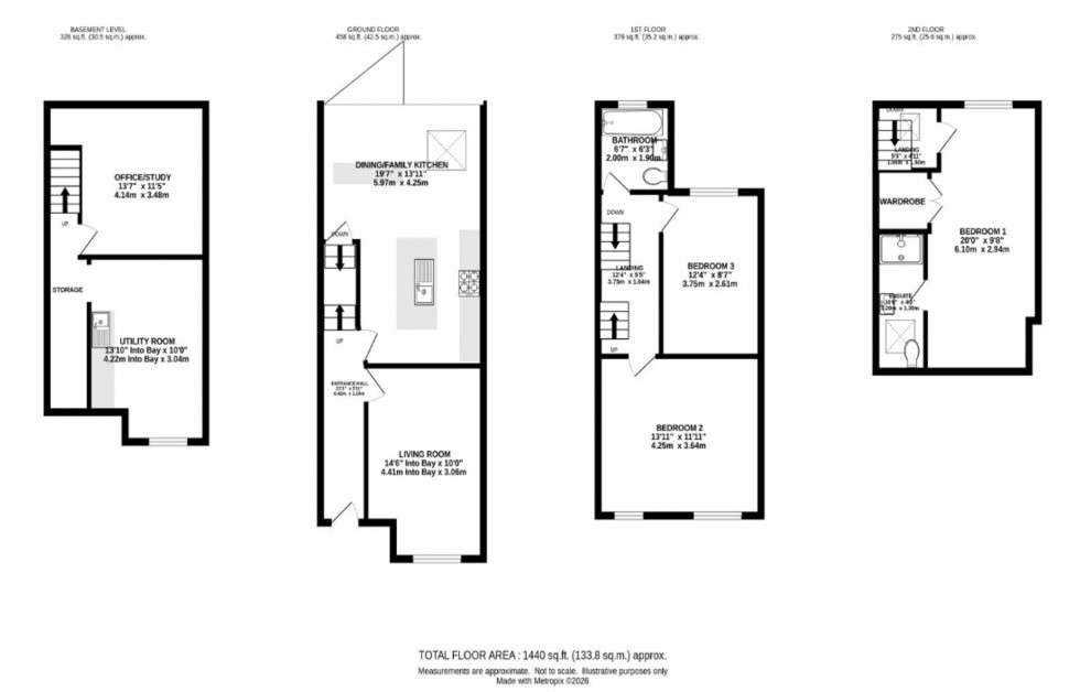 Floorplan for Leopold Avenue, West Didsbury, M20