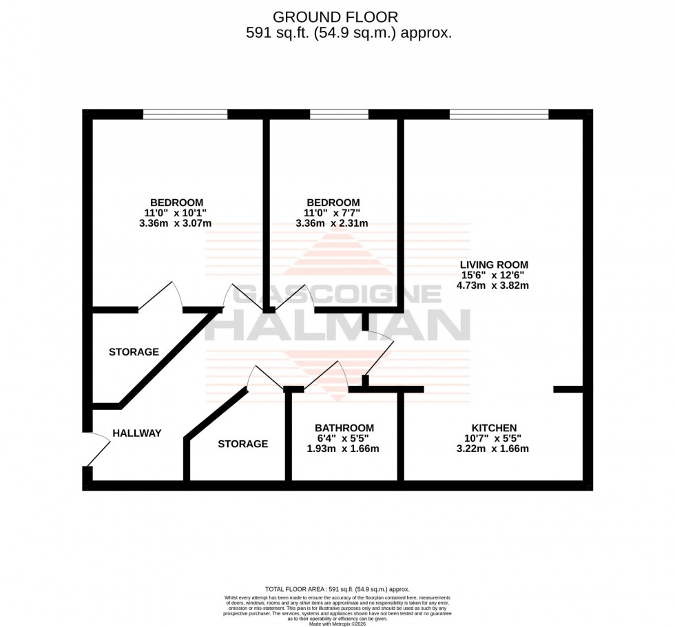 Floorplan for Moor Lane, Wythenshawe, M23