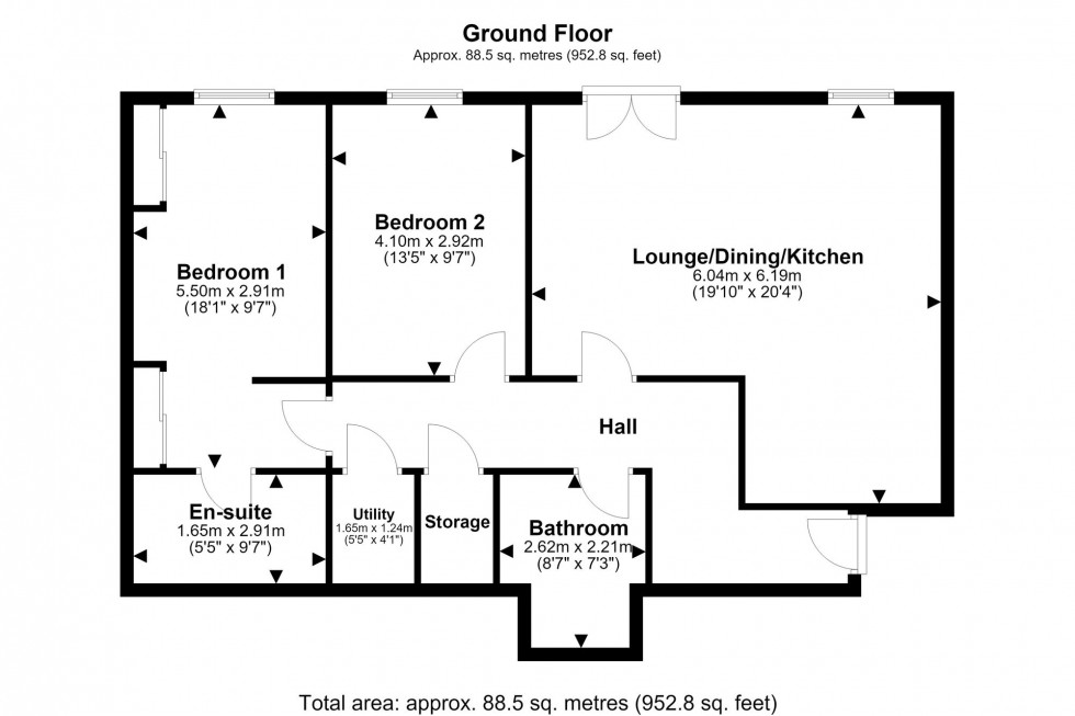 Floorplan for Kingswood Park, Kingswood, WA6