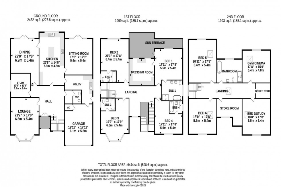 Floorplan for Hale Road, Hale Barns, WA15
