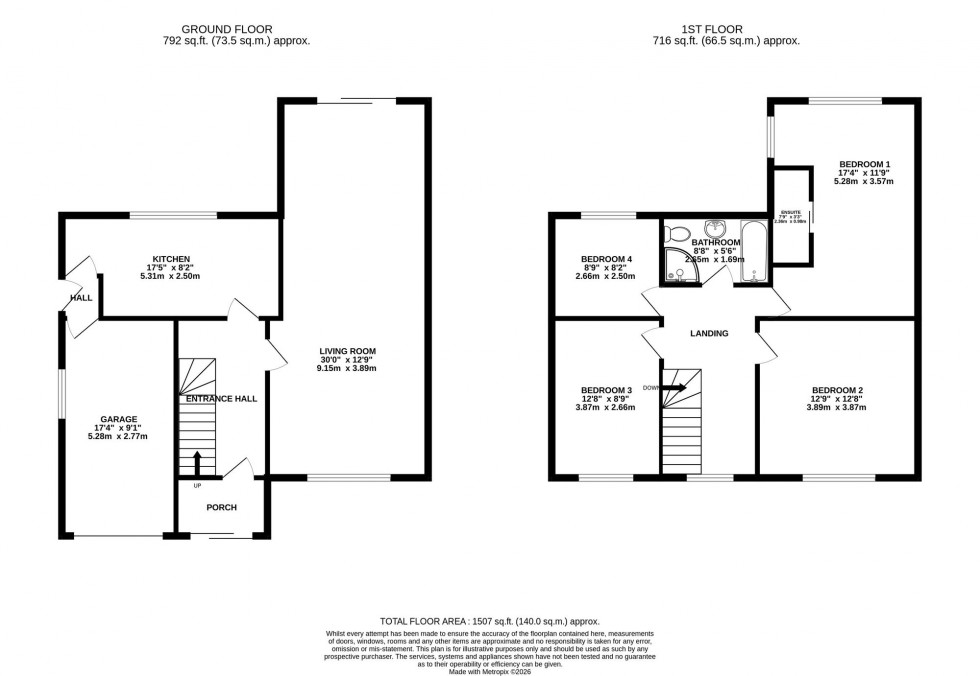 Floorplan for Mayfield View, Lymm, WA13