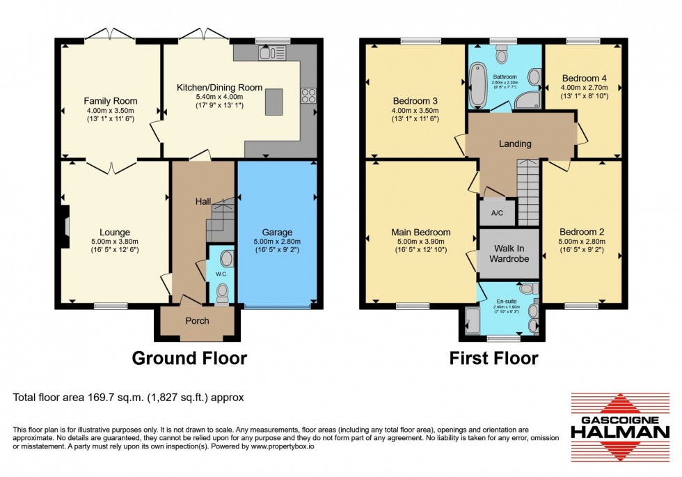 Floorplan for Greenfields Avenue, Appleton, WA4