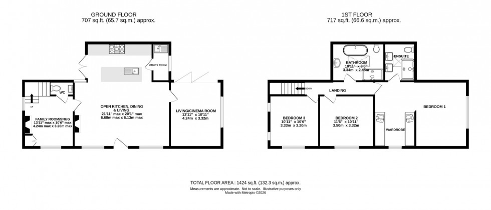 Floorplan for New Road, Prestbury, SK10