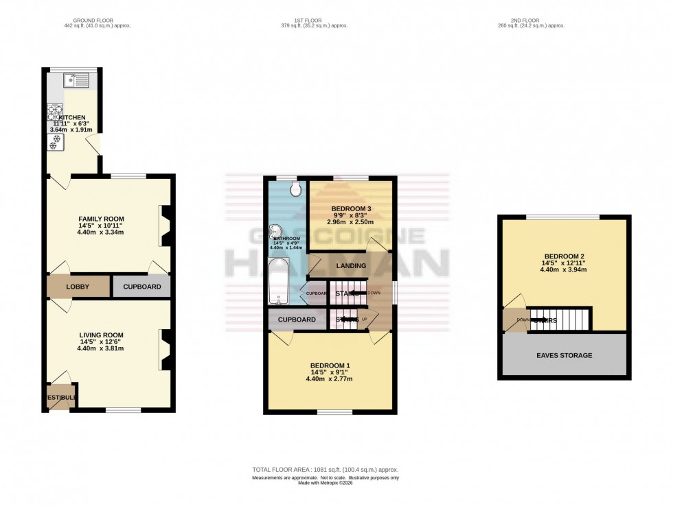 Floorplan for Hayfield Road, Birch Vale, SK22