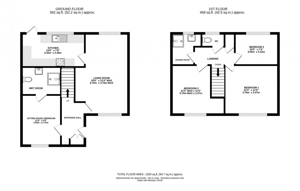 Floorplan for Longridge, Knutsford, WA16