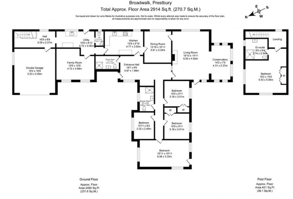 Floorplan for Broadwalk, Prestbury, SK10