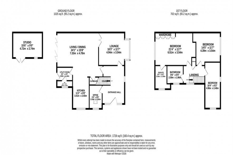 Floorplan for London Road North, Poynton, SK12