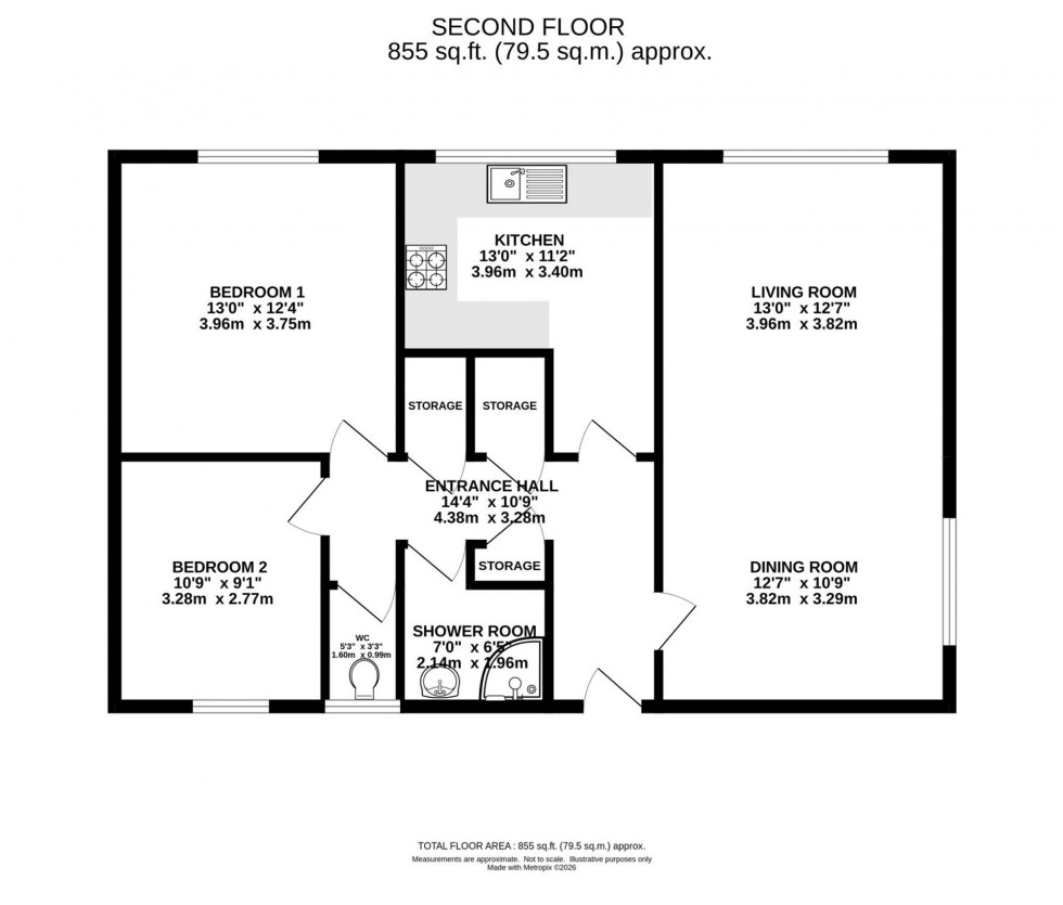 Floorplan for Fog Lane, Didsbury, M20