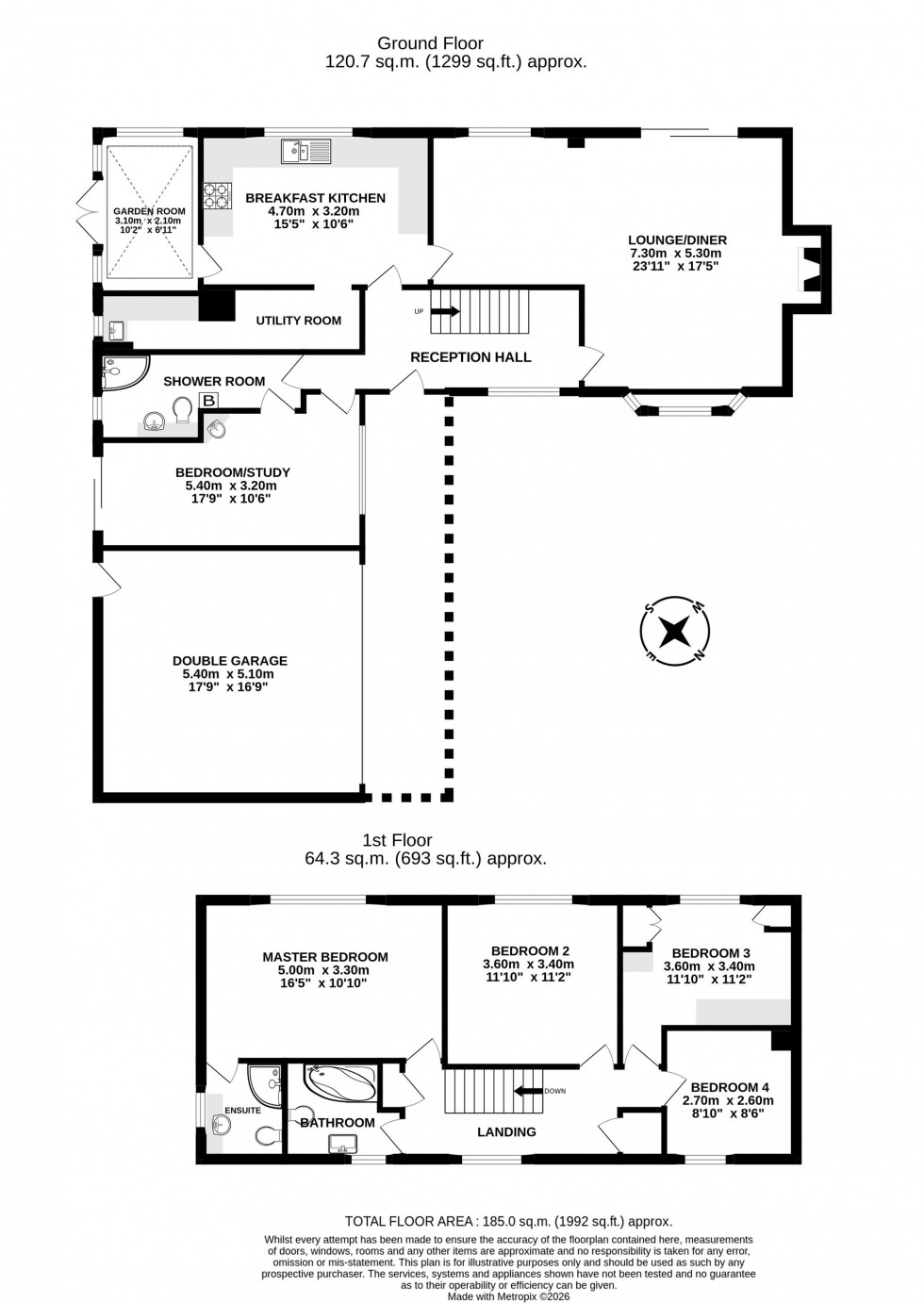 Floorplan for The Coppice, Cuddington, CW8