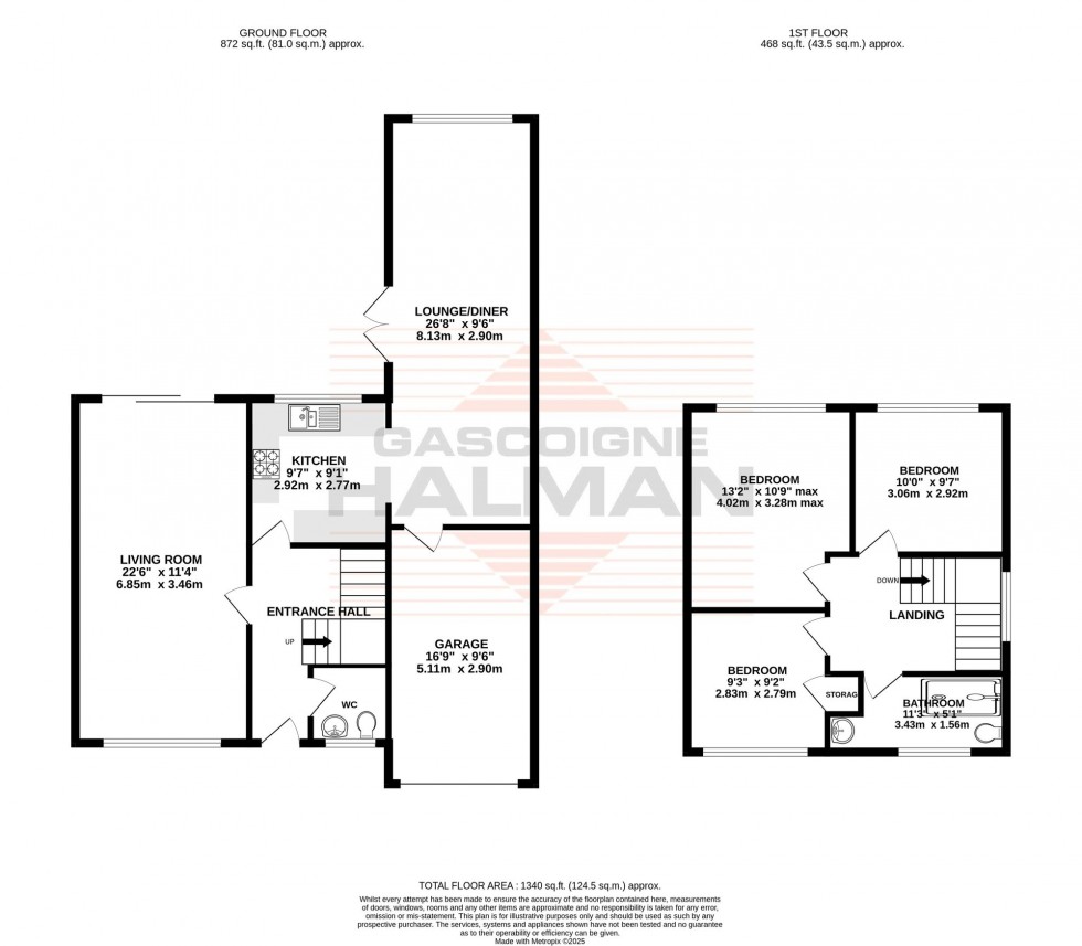 Floorplan for Ashford, Sale, M33