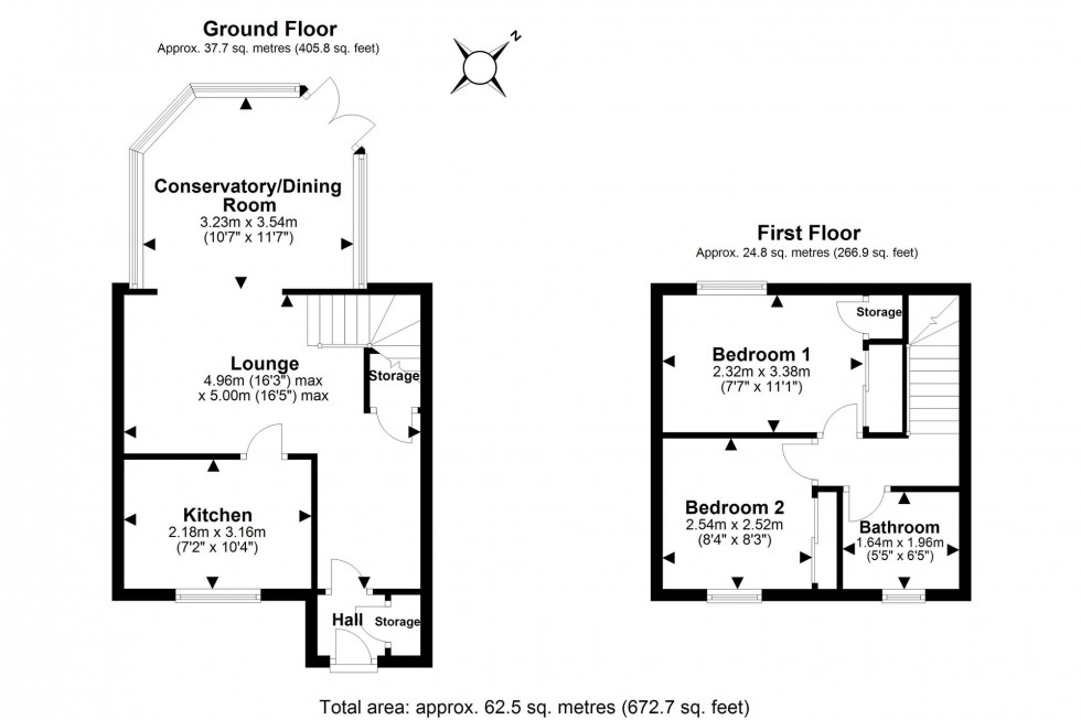 Floorplan for Plovers Lane, Helsby, WA6