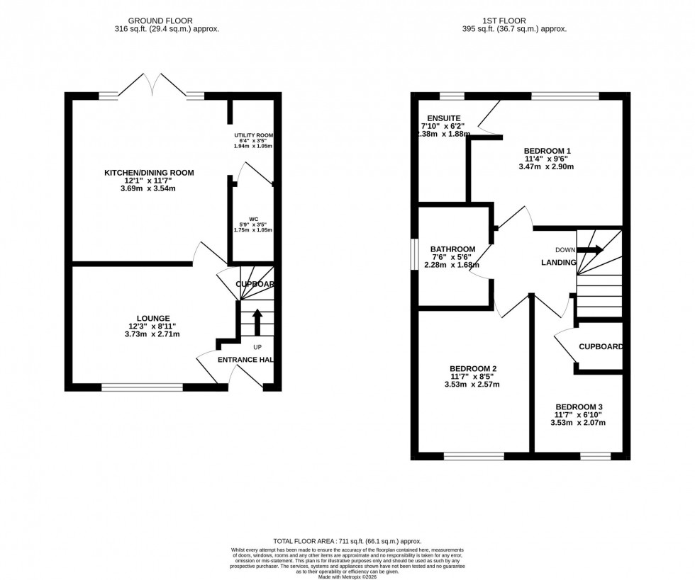 Floorplan for Thomas Gray Road, Poynton, SK12