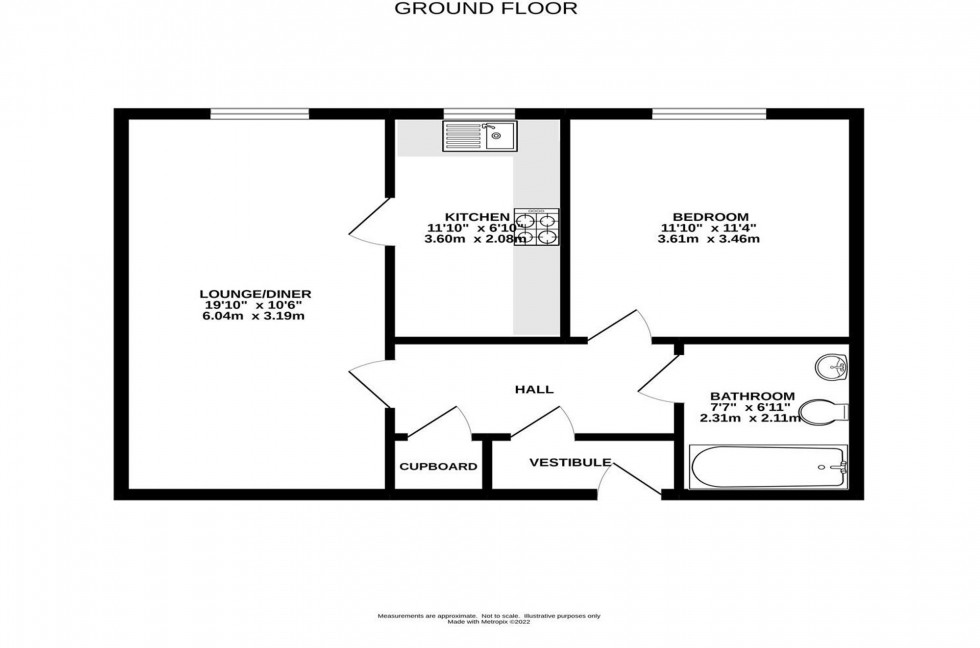 Floorplan for Miry Meadow, Chapel-En-Le-Frith, SK23