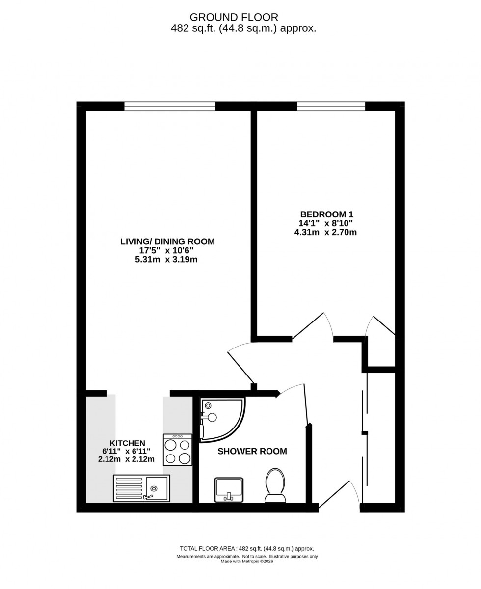 Floorplan for Tabley Road, Knutsford, WA16