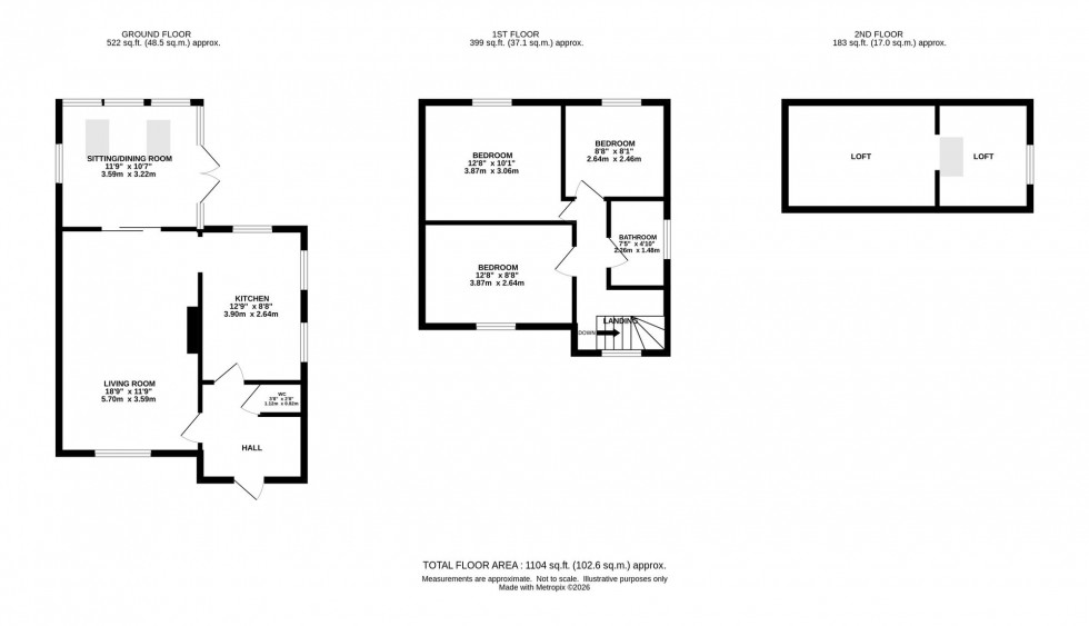 Floorplan for Gotherage Lane, Romiley, SK6