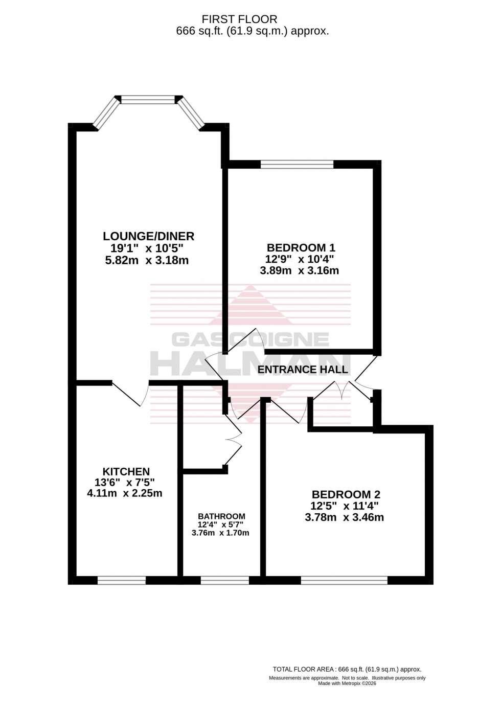 Floorplan for Bloomfield Close, Cheadle Hulme, SK8